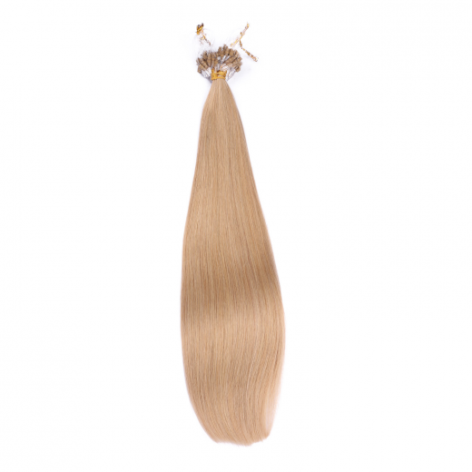 Microring Extensions #16 Hellblond Natur &ndash; 100 % Echthaar