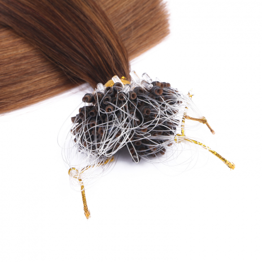 Microring Extensions #4/30 Gestr�hnt &ndash; 100 % Echthaar