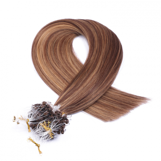 Microring Extensions #6/27 Gestr�hnt &ndash; 100 % Echthaar