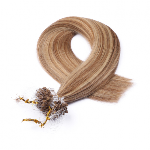 Microring Extensions #18/24 Gestr�hnt &ndash; 100 % Echthaar