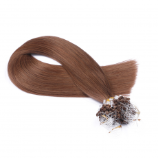 25 x Micro Ring / Loop - 5 Dunkelblond - Hair Extensions...