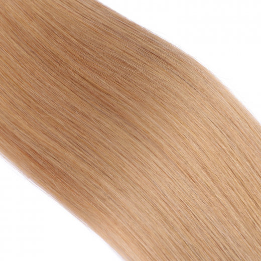Microring Extensions #19 Mittelgoldblond &ndash; 100 % Echthaar
