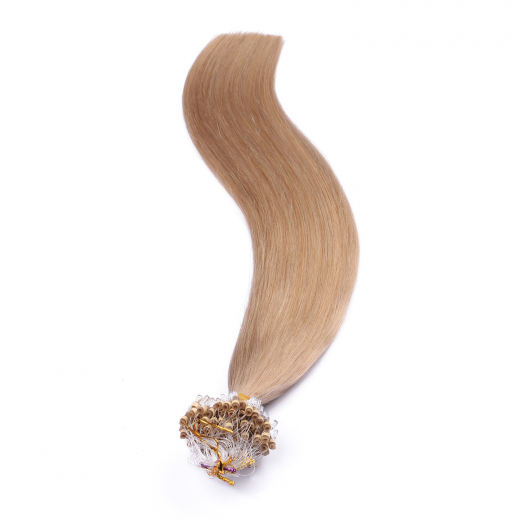 Microring Extensions #101 Mittelblondasch &ndash; 100 % Echthaar 50 cm - 1 g