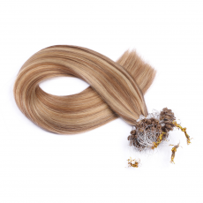 25 x Micro Ring / Loop - 18/24 Gestrhnt - Hair...
