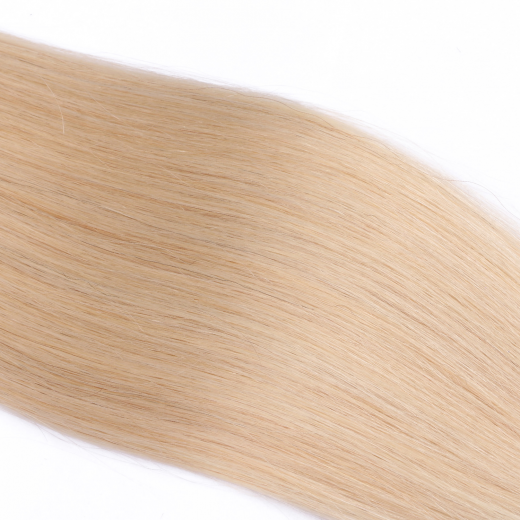 25 x Micro Ring / Loop - 4/60 Ombre - Hair Extensions 100% Echthaar - NOVON EXTENTIONS 50 cm - 0,5 g