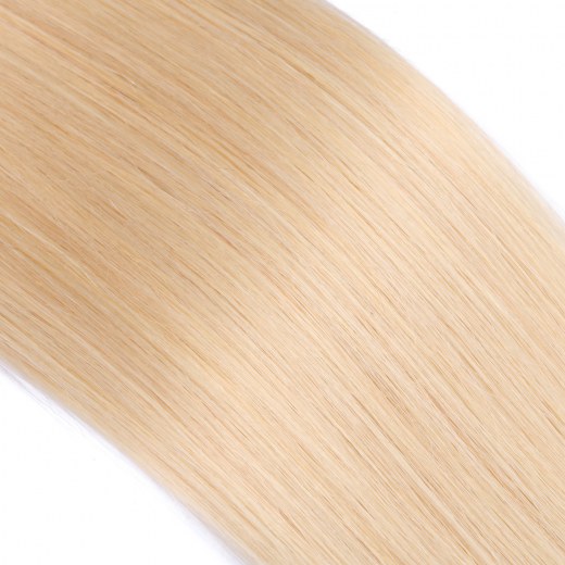 25 x Micro Ring / Loop - 17/20 Ombre - Hair Extensions 100% Echthaar - NOVON EXTENTIONS 60 cm - 1 g