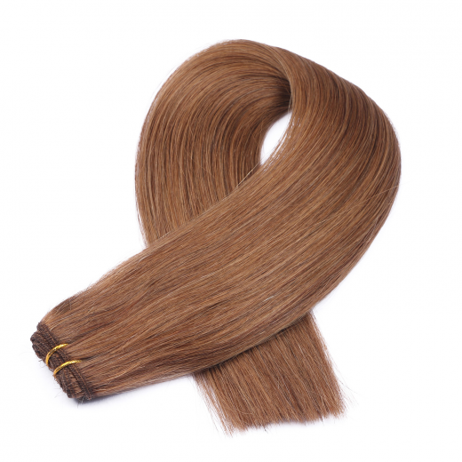 Echthaar Tressen - Weft Extentions - 9 Mittelblond 40 cm