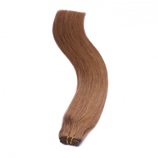 Echthaar Tressen - Weft Extentions - 9 Mittelblond 40 cm