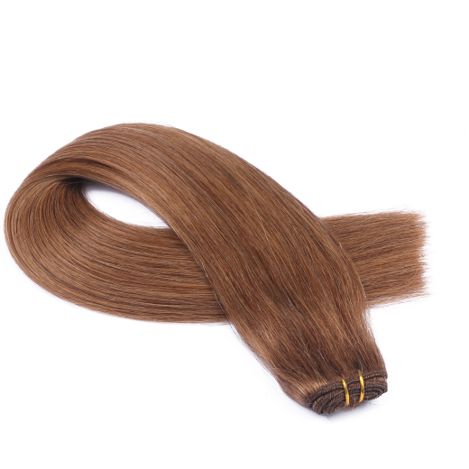Echthaar Tressen - Weft Extentions - 9 Mittelblond 60 cm