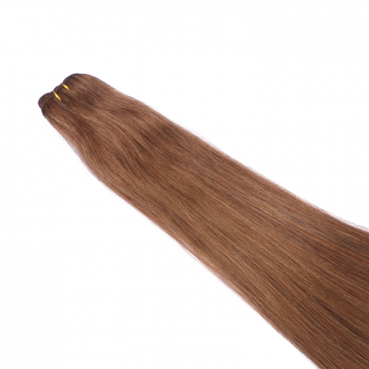 Echthaar Tressen - Weft Extentions - 9 Mittelblond 60 cm