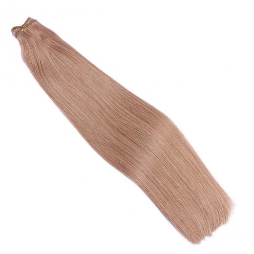 Tressen Extensions #12 Hellbraun &ndash; 100 % Echthaar