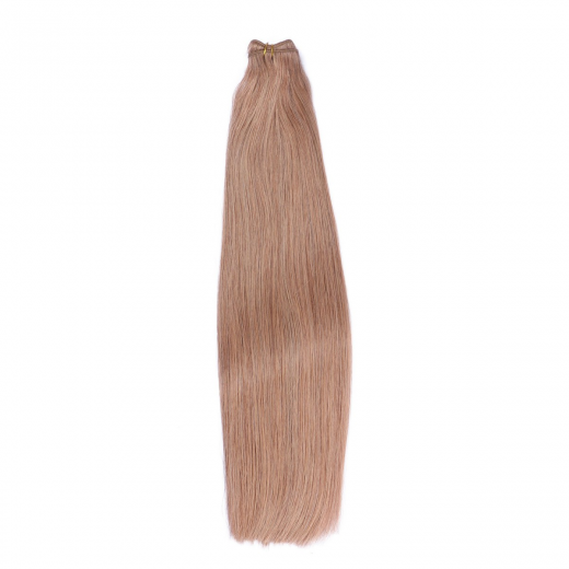 Tressen Extensions #12 Hellbraun &ndash; 100 % Echthaar