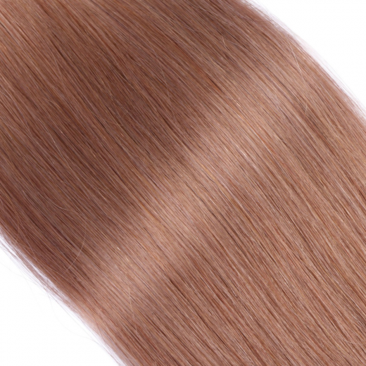 Echthaar Tressen - Weft Extentions - 27 Honigblond 40 cm