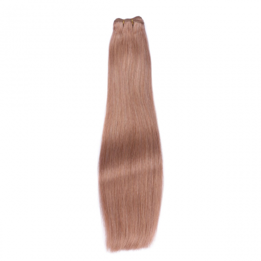 Echthaar Tressen - Weft Extentions - 27 Honigblond 40 cm