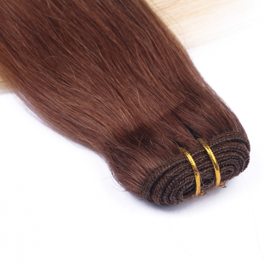 Echthaar Tressen - Weft Extentions - 4/60 Ombre 50 cm