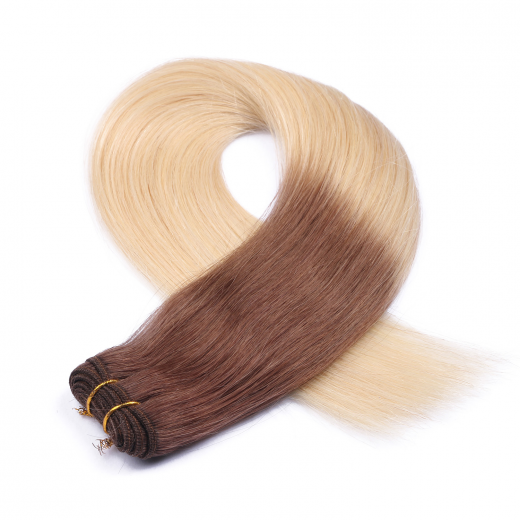 Echthaar Tressen - Weft Extentions - 17/20 Ombre 50 cm