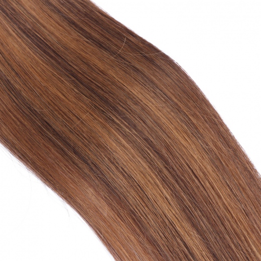 Echthaar Tressen - Weft Extentions - 4/30 Gestrhnt 50 cm