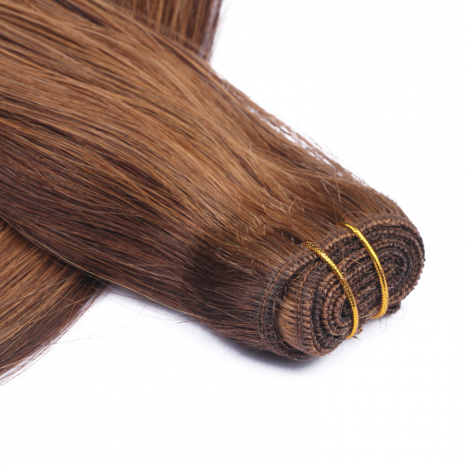 Echthaar Tressen - Weft Extentions - 4/30 Gestrhnt 50 cm
