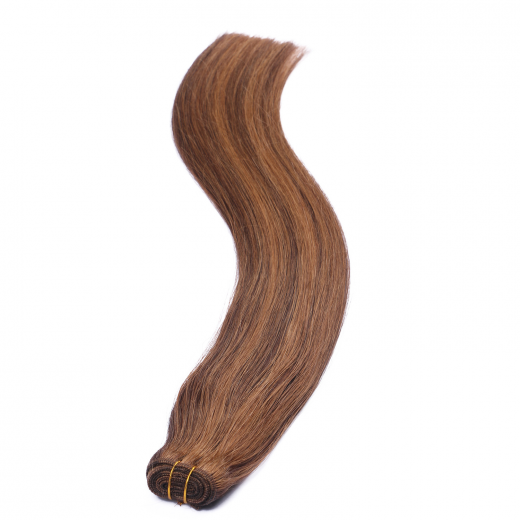 Echthaar Tressen - Weft Extentions - 4/30 Gestrhnt 50 cm