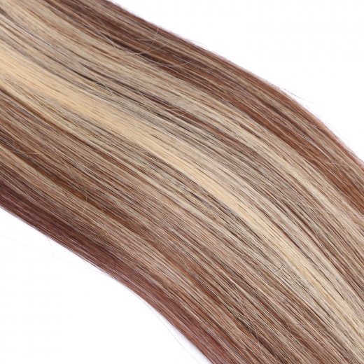 Echthaar Tressen - Weft Extentions - 4/24 Gestr�hnt 50 cm