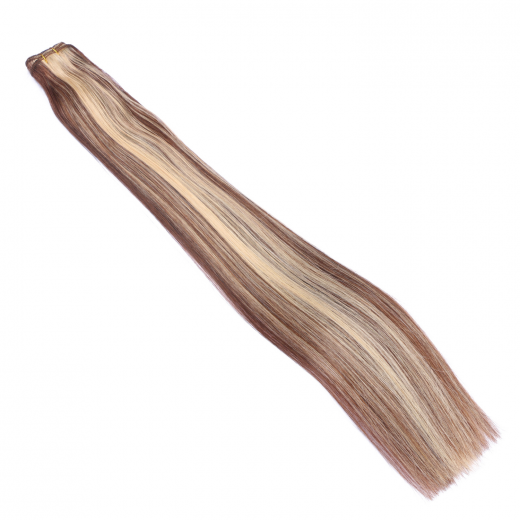 Echthaar Tressen - Weft Extentions - 4/24 Gestr�hnt 50 cm