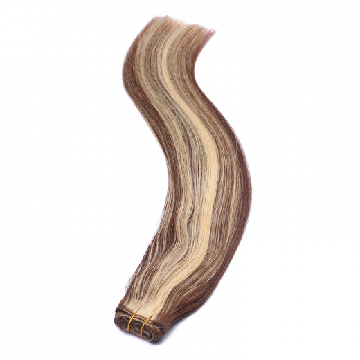 Echthaar Tressen - Weft Extentions - 4/24 Gestr�hnt 50 cm