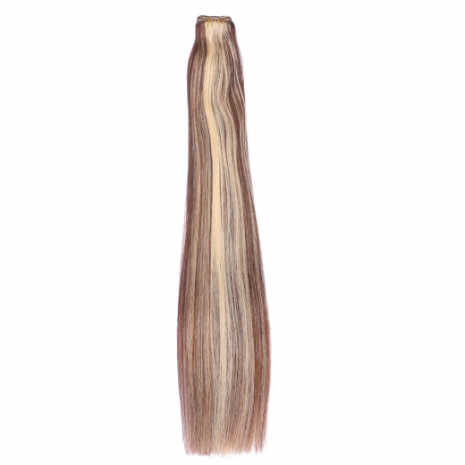 Echthaar Tressen - Weft Extentions - 4/24 Gestr�hnt 50 cm