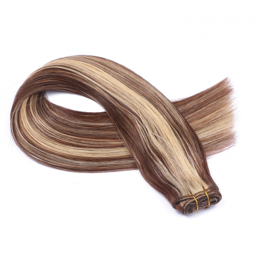 Echthaar Tressen - Weft Extentions - 4/24 Gestrhnt 60 cm