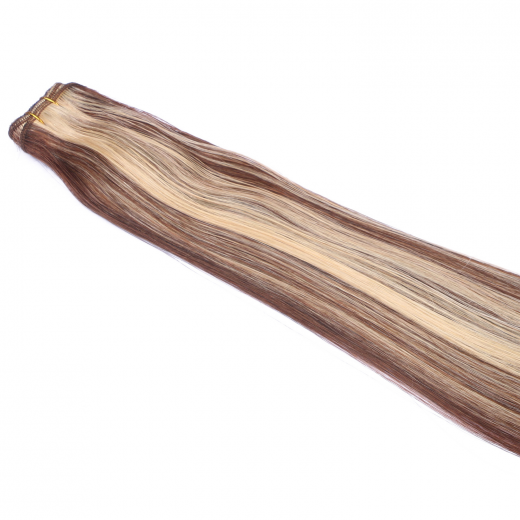 Echthaar Tressen - Weft Extentions - 4/24 Gestrhnt 60 cm