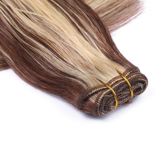 Tressen Extensions #4/24 Gestr�hnt &ndash; 100 % Echthaar