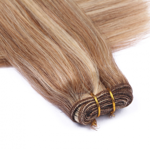 Tressen Extensions #18/24 Gestr�hnt &ndash; 100 % Echthaar