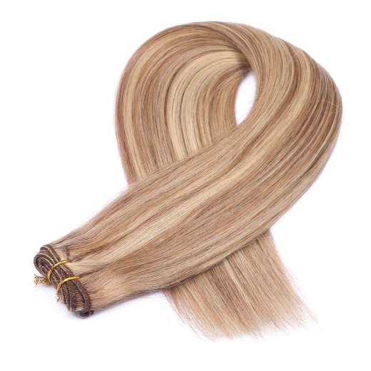 Tressen Extensions #18/24 Gestr�hnt &ndash; 100 % Echthaar