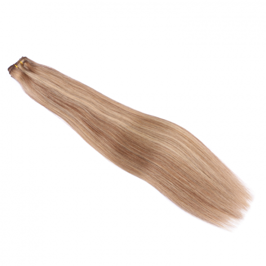 Tressen Extensions #18/24 Gestr�hnt &ndash; 100 % Echthaar