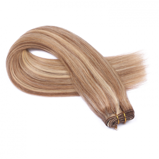 Tressen Extensions #18/24 Gestr�hnt &ndash; 100 % Echthaar