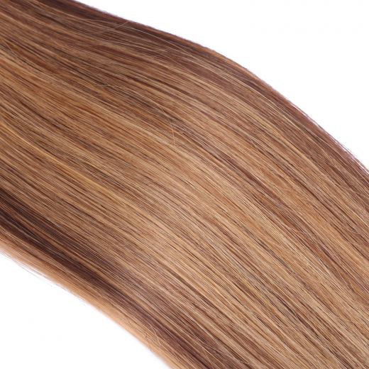 Echthaar Tressen - Weft Extentions - 6/27 Gestrhnt 40 cm