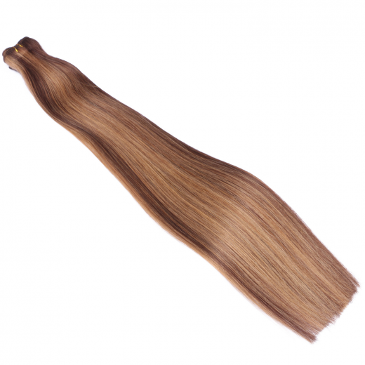 Echthaar Tressen - Weft Extentions - 6/27 Gestrhnt 40 cm
