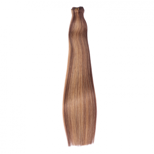 Echthaar Tressen - Weft Extentions - 6/27 Gestrhnt 40 cm