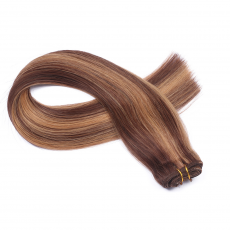 Echthaar Tressen - Weft Extentions - 6/27 Gesträhnt 60 cm