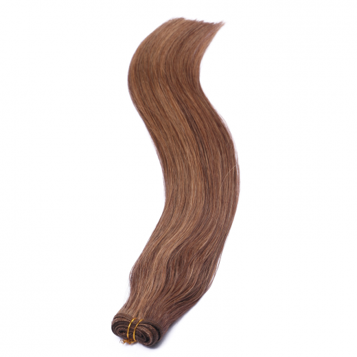 Echthaar Tressen - Weft Extentions - 6/12 Gestrhnt 40 cm