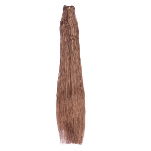 Echthaar Tressen - Weft Extentions - 6/12 Gestrhnt 40 cm