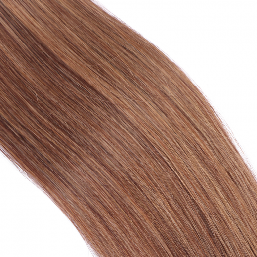 Echthaar Tressen - Weft Extentions - 6/12 Gestrhnt 50 cm