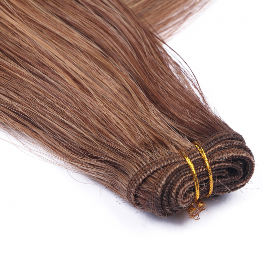 Echthaar Tressen - Weft Extentions - 6/12 Gestrhnt 50 cm