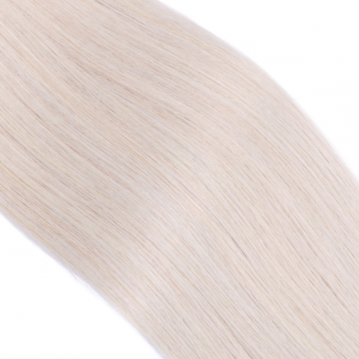 Tressen Extensions Grey/Grau &ndash; 100 % Echthaar