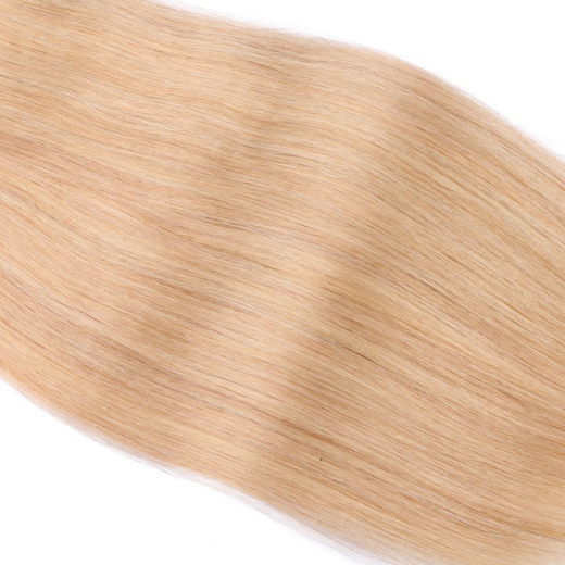 10 x Tape In - 18 Naturaschblond - Hair Extensions - 2,5g - NOVON EXTENTIONS 40 cm