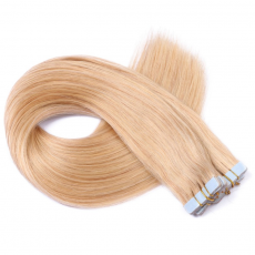 Tape Extensions #18 Naturaschblond &ndash; 100 % Echthaar