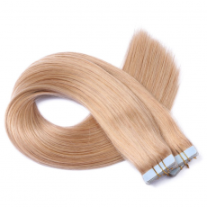 Tape Extensions #20 Aschblond &ndash; 100 % Echthaar