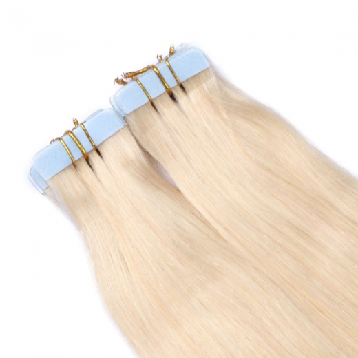 Tape-In Extensions &ndash; 613 Helllichtblond &ndash; 60 cm