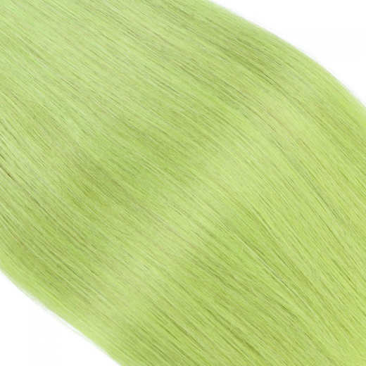 Tape Extensions Gr�n &ndash; 100 % Echthaar