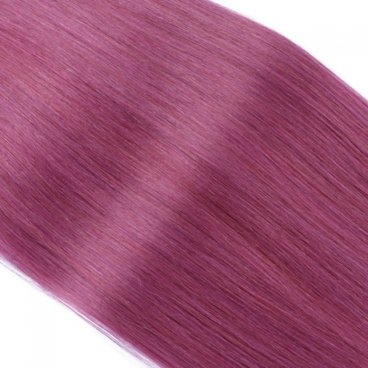 Tape Extensions Violett &ndash; 100 % Echthaar