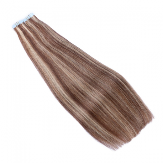 Tape Extensions #4/24 Gestr�hnt &ndash; 100 % Echthaar
